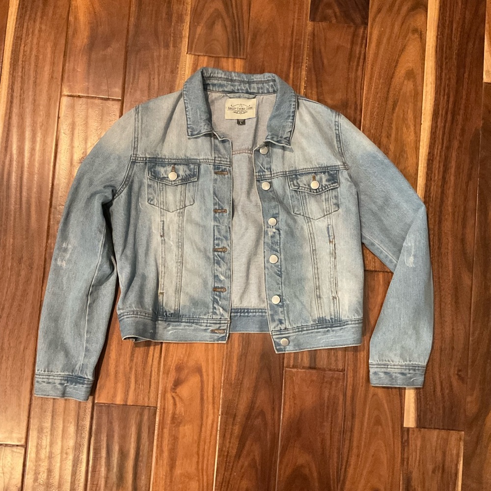 Light Blue Women's Jean Jacket
